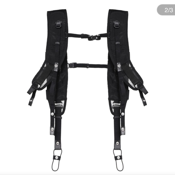 BG8 Hamcus SHOULDER STRAP RIG EDGE PRMTVSM Black Size 0 RARE!! - Picture 2 of 10